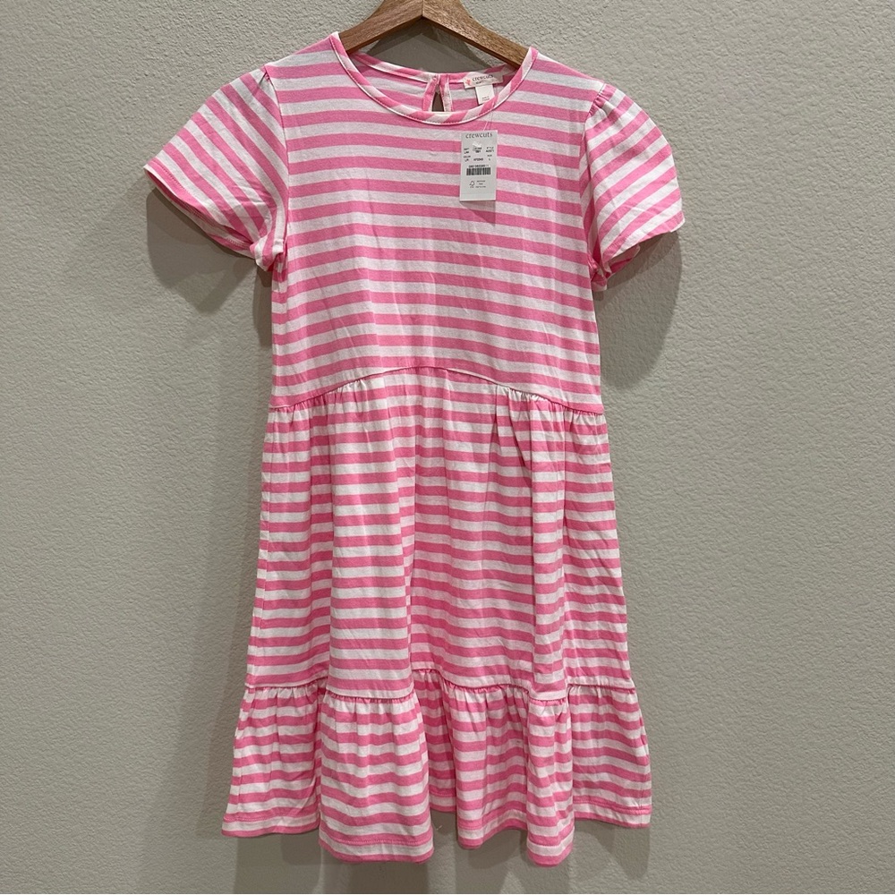 Crewcuts Striped Pink Dress